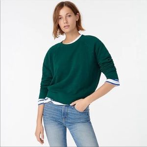 J. Crew Vintage Cotton Terry Cloth Pullover
